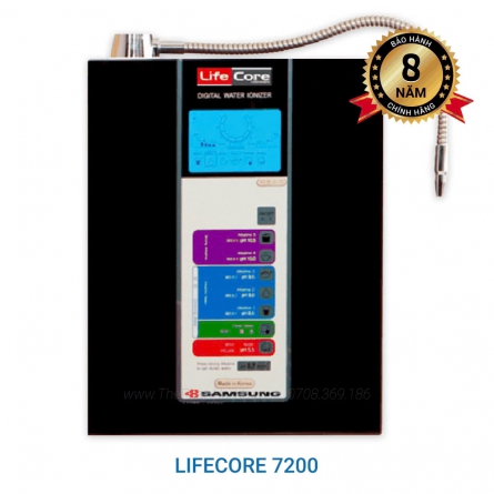 Máy Lọc Nước Điện Giải Ion Kiềm Lifecore 7200